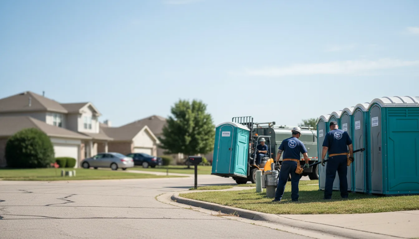 Porta Potty Rental in Wanette, OK near me